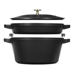 STAUB CAST IRON STACKABLE 3PC SET