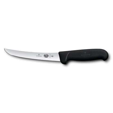 Fibrox Pro Boning Knife, 6", Curved/Stiff, Wide (V-12)