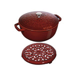 STAUB ESSENTIAL FRENCH OVEN | TRIVET | 2PC. SET