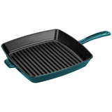 STAUB CAST IRON SQUARE AMERICAN GRILL, 26CM/10"