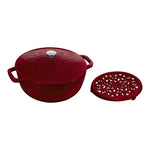 STAUB ESSENTIAL FRENCH OVEN | TRIVET | 2PC. SET