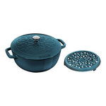 STAUB ESSENTIAL FRENCH OVEN | TRIVET | 2PC. SET