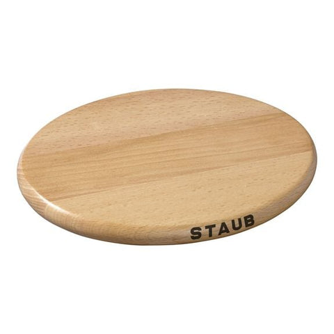 STAUB BEECHWOOD MAGNETIC TRIVET, OVAL