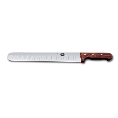 Victorinox Rosewood Granton Edge Slicing Knife, 12" (V-48)