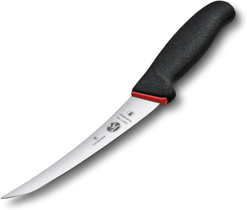 Dual Grip 6" Boning Knife, Curved | Flexible | Narrow