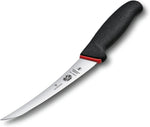 Dual Grip 6" Boning Knife, Curved | Super Flexible | Narrow
