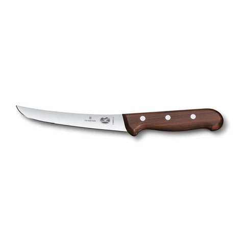 Victorinox Rosewood Boning Knife, 6", Curved/Semi-Flexible (V-51)