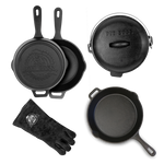 Pit Boss 6-Piece Cast Iron Starter Set