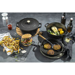 STAUB CAST IRON STACKABLE MEDIUM 4PC SET