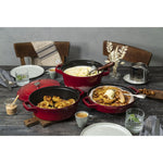 STAUB CAST IRON STACKABLE MEDIUM 4PC SET