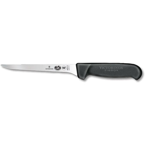 Fibrox Pro Boning Knife, 6", Straight/Flexible (V-08)