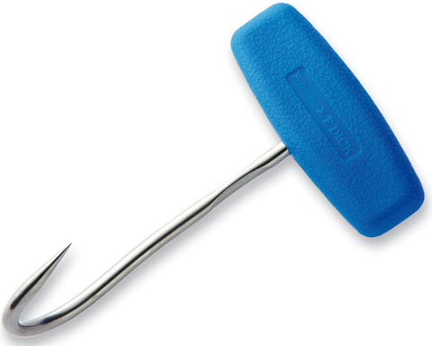 F. Dick. "T" Hook, Blue Handle