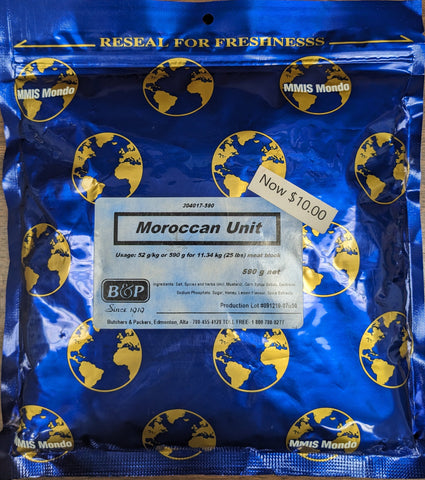 Moroccan Fresh Sausage Seasoning & Binder (GF) *Discontinued*