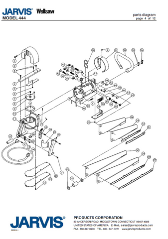 BLADE SUPPORT GUIDE, 16" HD (444)