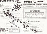 "U" Cup Shaft & Seal #13, Presto Precision