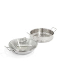 Zwilling Plus 3Pc Wok with Steamer Basket