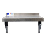 Stainless Steel Wall Shelf 12" x 60"