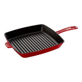 STAUB CAST IRON SQUARE AMERICAN GRILL, 30CM/12"