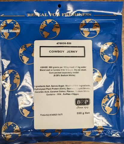 Cowboy Jerky Seasoning & Cure (GF)