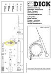 F. Dick Brine Pump Replacement Piston Rod w/