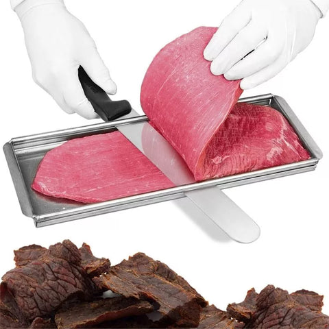 Jerky Cutting Board and Knife