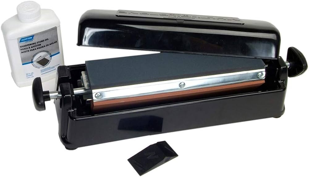Oil File Sharpener Multi Oil Stone Knife Sharpener – Butchers & Packers Supplies