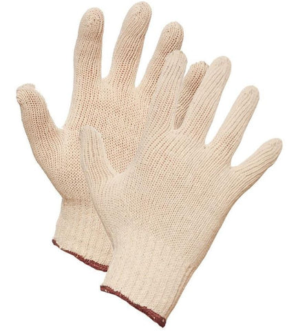 Polycotton Knit Liner Glove (pack of 12 pairs)