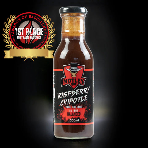 Motley Que - Raspberry Chipotle BBQ Sauce