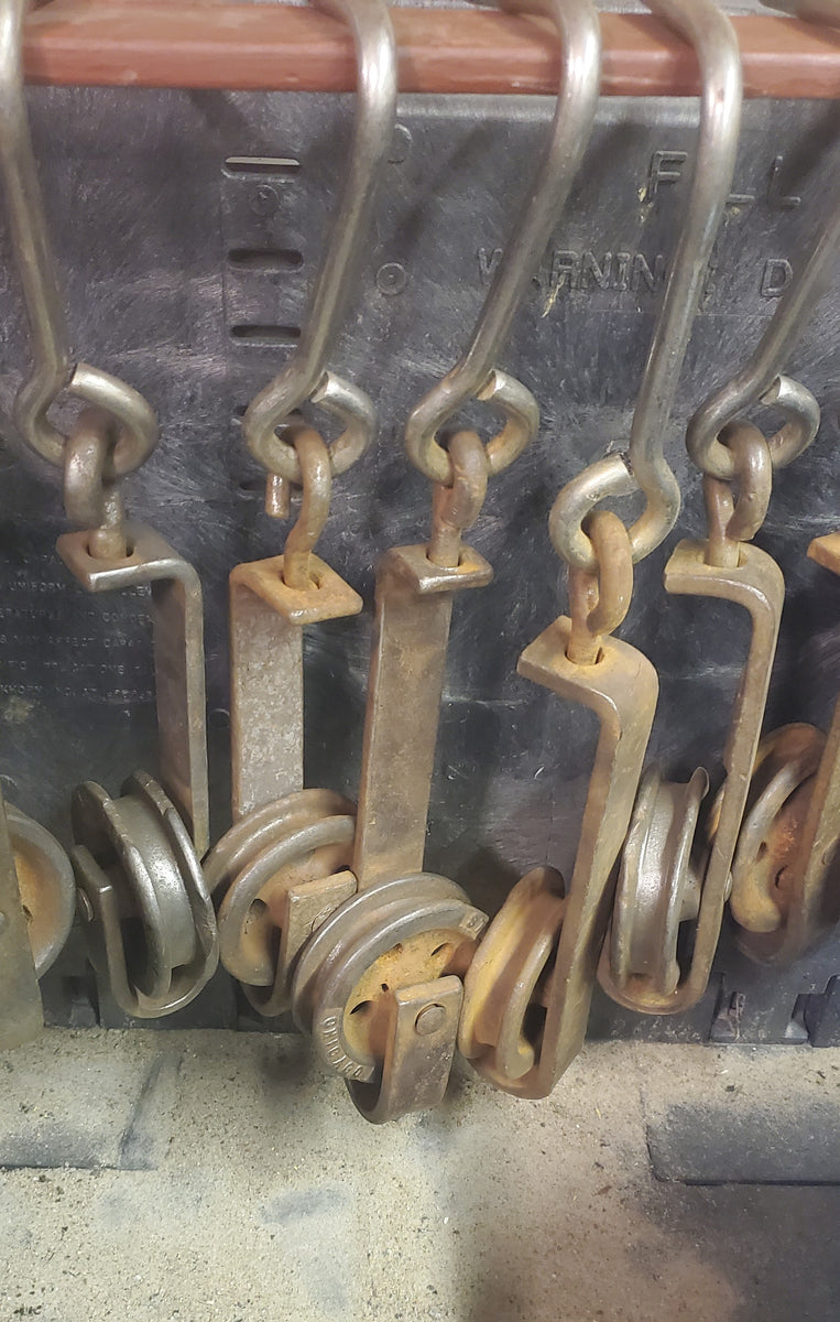 Biutcher Shop Rails **USED** MEAT RAIL TROLLEY 7