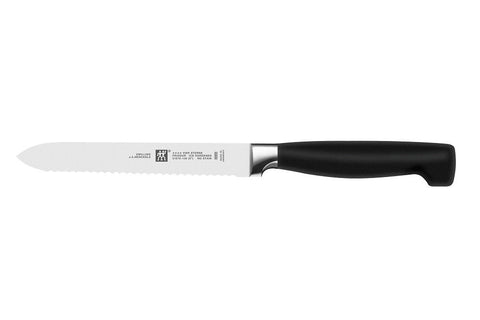 Zwilling Four Star Bagel Knife 5" Serrated