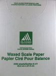 Waxed Scale Paper