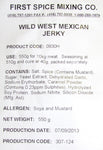 Wild West Mexican Jerky Seasoning & Cure