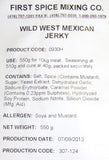 Wild West Mexican Jerky Seasoning & Cure