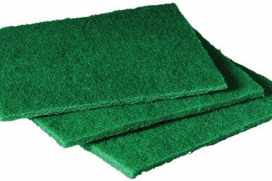 Green Scouring Pad 6"x9" (10pk)